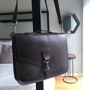 Saddleback Leather Laptop Bag chestnut - USED